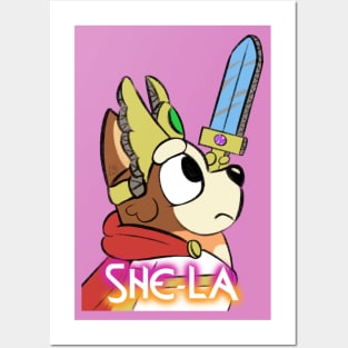 Chilli Heeler is Shela Posters and Art